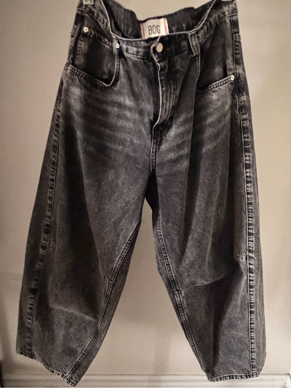BDG Black RIH Mid-Rise Jeans